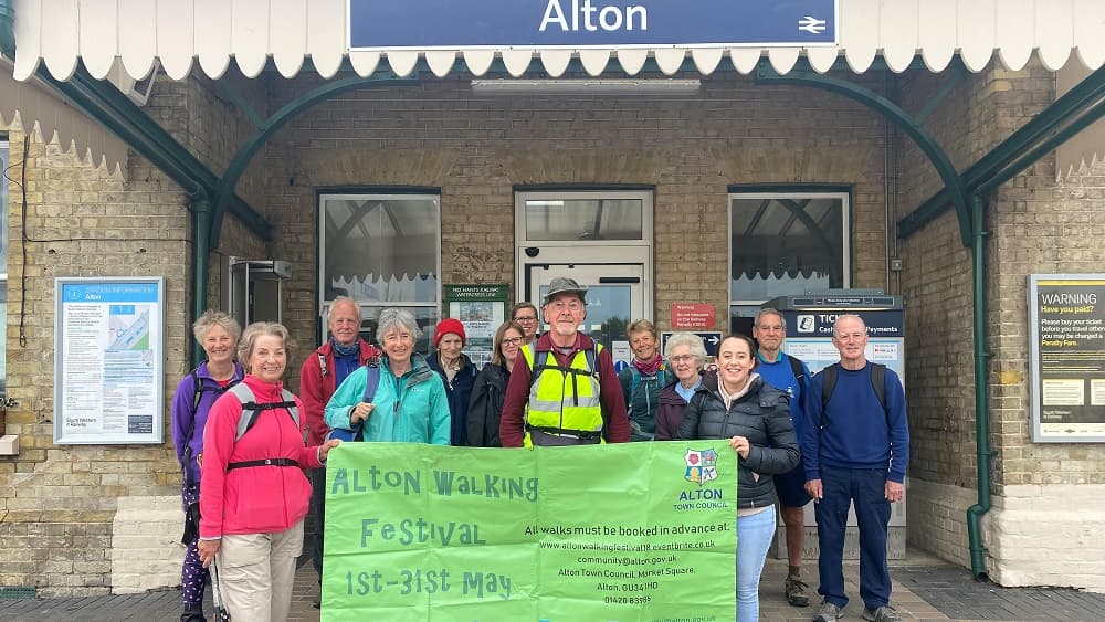 Alton Walking Festival publicity campaign shortlisted for award